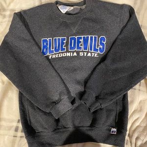 Blue Devils Fredonia youth crewneck
